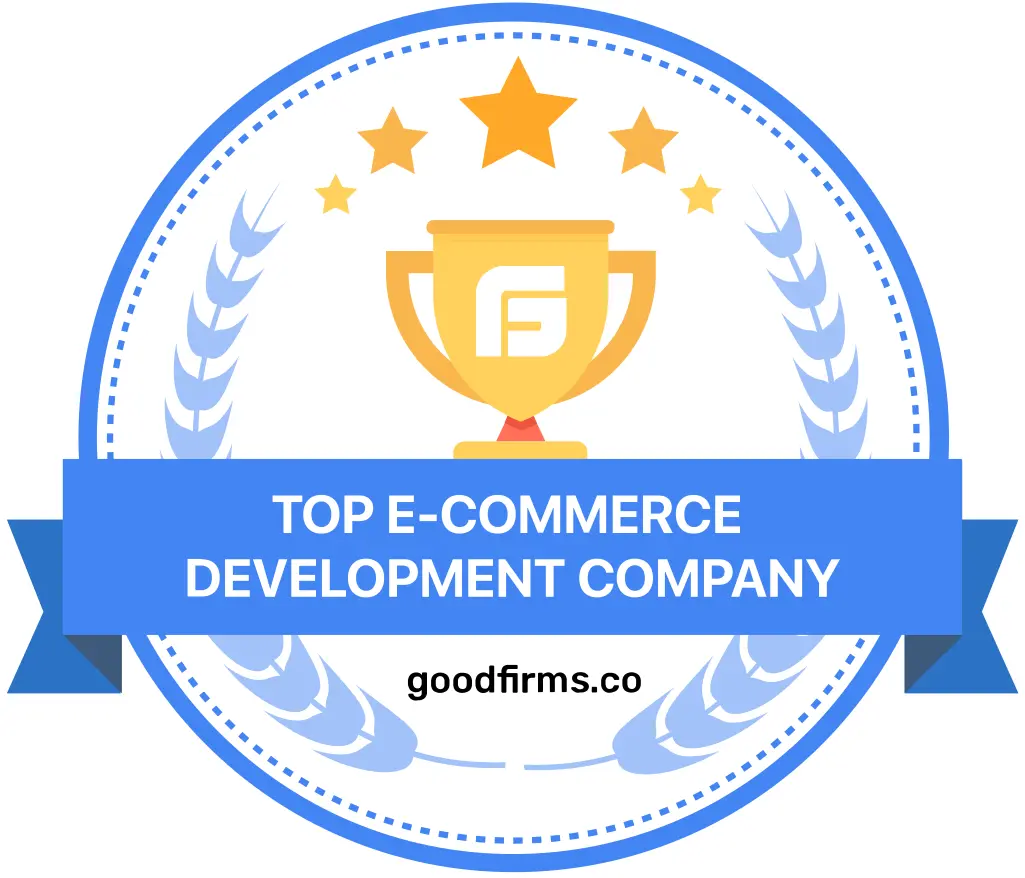 goodfirms badge ecommerce-development-companies